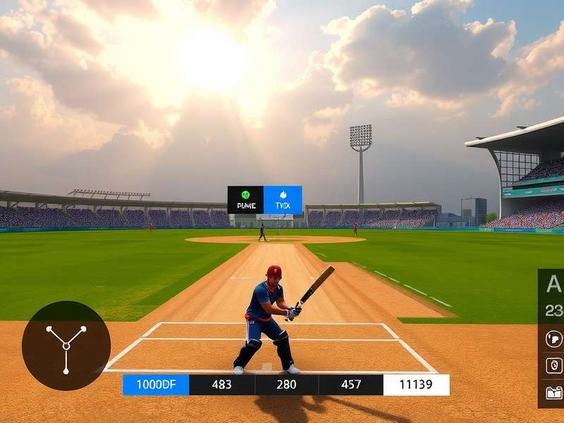 ODI Cricket Dynamo India Gameplay